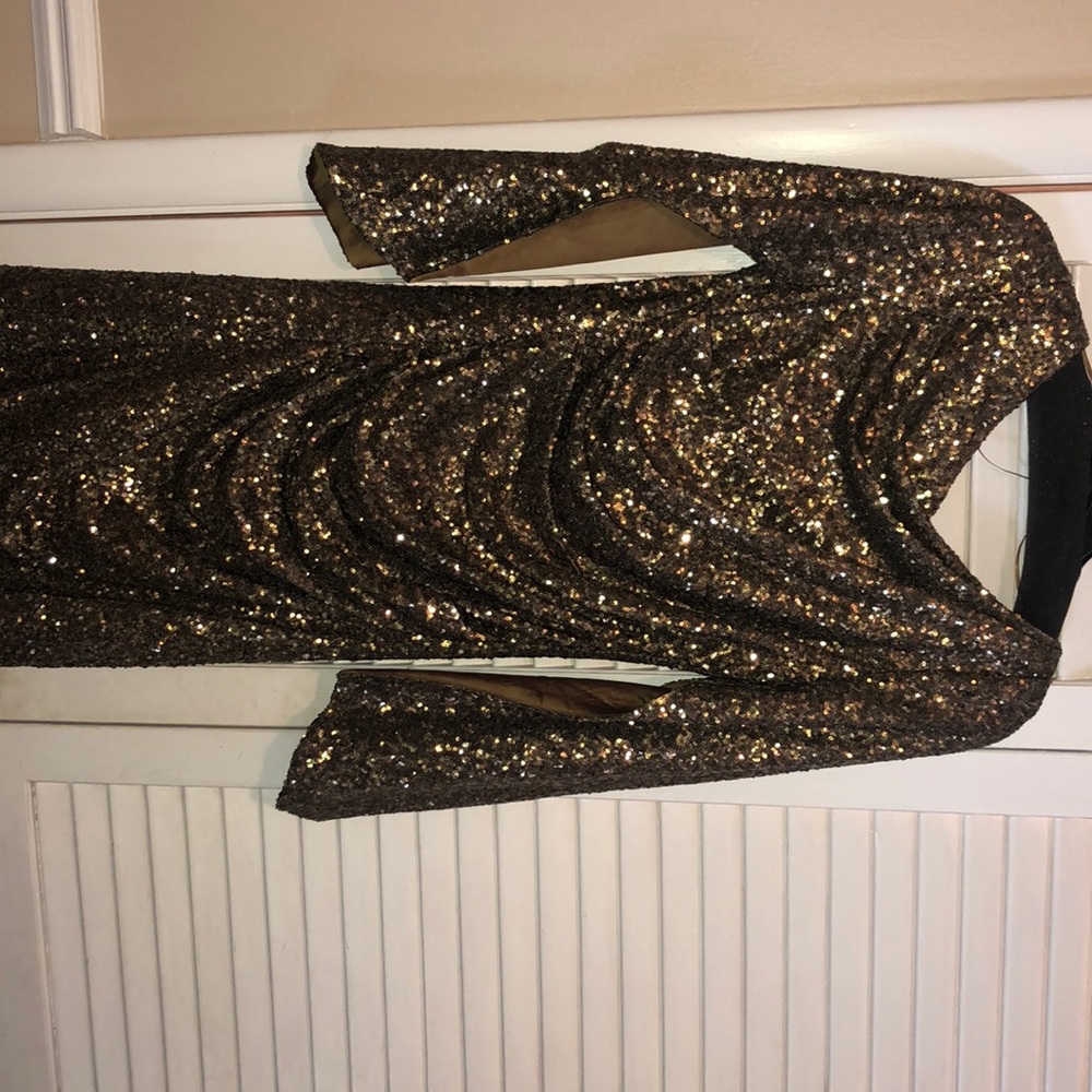 Sequence evening dress